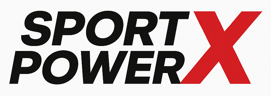 Sport Power X logo with red X